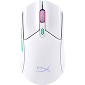 HyperX Pulsefire Haste 2 Core Wls – Mouse da gaming (bianco/verde/viola)