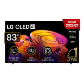 LG OLED AI 83'' Serie B6E OLED83B6ELB, 4K, Nero perfetto, Dolby Vision, Processore α8 Gen3, 120Hz, G-Sync, SMART TV 2026