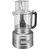 KitchenAid 5KFP1319ECU robot da cucina 400 W 3,1 L Nero, Argento, Trasparente