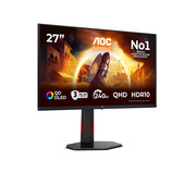 AOC G4 Q27G4ZDRAD Monitor PC 67,3 cm (26.5") 2560 x 1440 Pixel Nero, Rosso