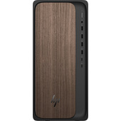 HP OmniDesk M03-0015nl AI Intel Core Ultra 5 225 16 GB DDR5-SDRAM 512 GB SSD Windows 11 Home Tower PC AI PC Nero, Legno