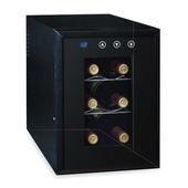 Ardes 5I06V Cantinetta termoelettrica Libera installazione Nero 6 bottiglia/bottiglie