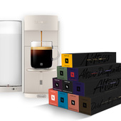 De’Longhi ENV200W+100CAPS Automatica Macchina per caffè a capsule 1,4 L