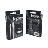 IOPLEE Cavo Dati Premium 120cm da USB-C a Lightning MFi - Bianco