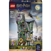LEGO Harry Potter 76467 La Casa di Luna Lovegood, Gioco con Mattoncino Luminoso e 5 Minifigure, Regalo Bambine e Bambini 10+