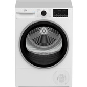 Beko BT3103IS_IT 10kg, Classe C, motore inverter, Display digitale XL, funzione a vapore SteamCure™, colore Bianco, oblò Nero