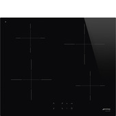 Smeg Universal Universale Piano di cottura SI2641D Nero Made in Italy