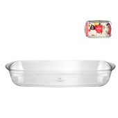 Pengo H&H Pirofila Rettangolare in Vetro Borosilicato 35x22 cm Forno/Freezer