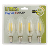 Beghelli Oliva Liteled.2 BLISTER pack 4x