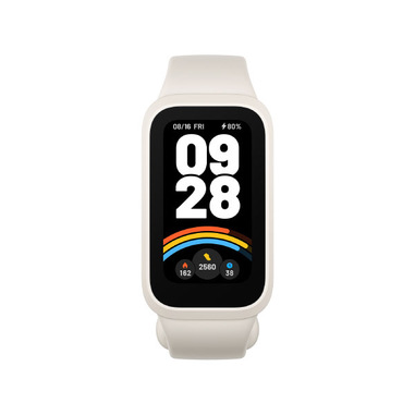 Xiaomi Smart Band 9 Active TFT Braccialetto per rilevamento di attività 3,73 cm (1.47") Beige, Bianco