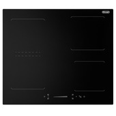 De’Longhi YLI 61 BG piano cottura Nero Da incasso 60 cm Piano cottura a induzione 4 Fornello(i)