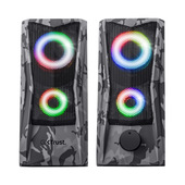 Trust GXT 606 Javv Nero, Grigio Cablato 12 W