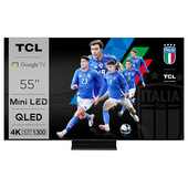 TCL C80 TV Mini LED 4K 55" 55C809 144Hz Onkyo Google TV