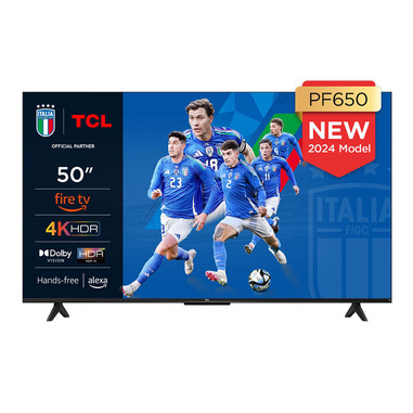 TCL Serie PF650 Smart TV Ultra HD 4K 50" 50PF650, Dolby Vision - Atmos, AirPlay 2, Fire TV