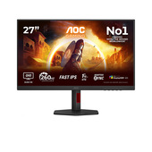 AOC G4 Q27G4ZR Monitor PC 68,6 cm (27") 2560 x 1440 Pixel Quad HD LED Nero, Rosso