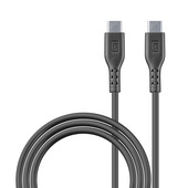 Cellularline USB-C Cable 5A 100W - 120 cm Cavo 5A da USB-C a USB-C da 120 cm per ricarica e sincronizzazione dati