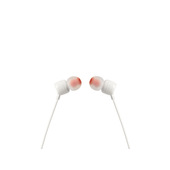 JBL Tune 110 Auricolare Cablato In-ear MUSICA Bianco