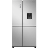 Hisense RS840N4WCE frigorifero side-by-side Libera installazione 649 L E Acciaio inox