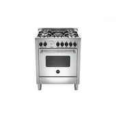 Bertazzoni La Germania Americana AMN765GXT cucina Elettrico/Gas Gas Acciaio inox