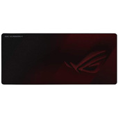 ASUS ROG Strix Scabbard II Tappetino per mouse per gioco da computer Nero, Rosso