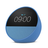 Amazon Nuovo Echo Spot (modello 2024) | Sveglia intelligente con suono di qualità e Alexa | Blu
