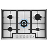 Electrolux Piano Gas Comandi Frontali 75 Cm EGS75362X