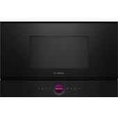 Bosch Serie 8 BFR7221B1 forno a microonde Nero Solo microonde Da incasso 21 L 900 W