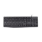 IOPLEE TFC801U tastiera Universale USB QWERTY Nero