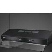 Smeg KSEC61NE3 cappa aspirante Incassato Nero 315 m³/h