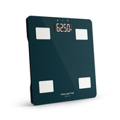 Rowenta Body Up 2.0 , Bilancia da Bagno Smart, 7 Indicatori Corporei, 8 Profili Utente, BR2600