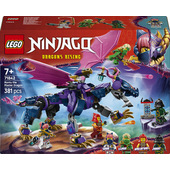 LEGO NINJAGO 71842 Rontu, il Drago Maestro, Drago Giocattolo Snodabile con 3 Minifigure, Spada e Accessori, Idea Regalo 7+