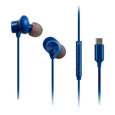 Panasonic RP-TCM225DEA cuffia e auricolare Cablato In-ear Musica e Chiamate USB tipo-C Blu