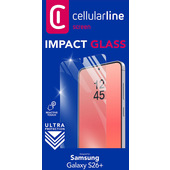 Cellularline Impact Glass - Galaxy S26+ Vetro temperato sottile, resistente e super sensibile