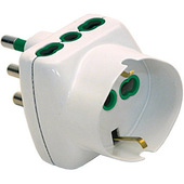 FME 87240 adattatore per presa di corrente Tipo L (IT) Universale Bianco