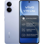 VIVO V70 Lite 5G 17,2 cm (6.77") Android 16.0 USB tipo-C 6 GB 256 GB 6500 mAh Blu