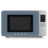 Smeg MOC01SBMEU forno a microonde Blu Microonde con grill Superficie piana 29 L 1450 W