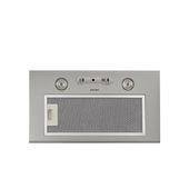 Glem Gas GHF527SI cappa aspirante Integrato Argento 260 m³/h