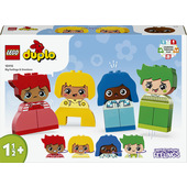 LEGO DUPLO 10415 Forti Sentimenti ed Emozioni, Giochi per Bambini da 1.5 Anni Impilabili con 23 Mattoncini e 4 Personaggi
