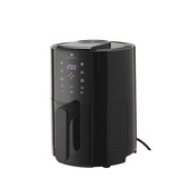 Electroline ELNEXTAIRFRYER385BTR friggitrice Singolo 1,8 L Indipendente 1000 W Friggitrice ad aria calda Nero