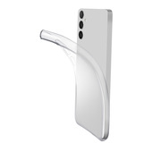 Cellularline Fine - Galaxy A36/A56 Cover in gomma morbida ultra sottile e trasparente