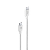 Cellularline Cavo Telato 250 cm - USB-C to USB-C Cavo telato ultra-resistente