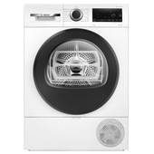 Bosch WQG233D0II asciugatrice Libera installazione Caricamento frontale 8 kg Bianco
