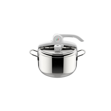 Lagostina 8900552852 Itala® Lagoeasy'up ECO, Pentola a pressione, cm 22 L. 5