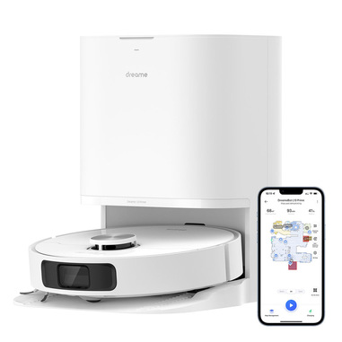 Dreame L10 Prime VM Combo Robot Aspirapolvere con 2 Spazzole laterali aggiuntive(3 in totale), Sollevamento del Mocio da 7 mm, Mocio Autopulente, Navigazione LDS, Aspirazione 4000Pa, Mappatura 3D, WiFi/APP/Alexa