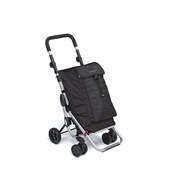 Foppapedretti Go Up Alluminio, Nero Borsa trolley