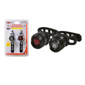 Rhütten 263532 illuminazione bicicletta Illuminazione posteriore + Illuminazione anteriore (set) LED