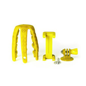 Celly Squiddy treppiede Smartphone/fotocamera di azione 6 gamba/gambe Giallo