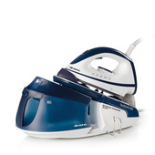 Ariete 5571 Steam Power Easy - Ferro da stiro a vapore istantaneo - piastra ceramica - Serbatoio 1,8L - Vapore continuo 120 gr/min - 2400 Watt - Blu