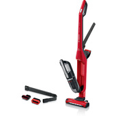 Bosch Serie 4 BBH3ZOO28 Scopa elettrica ricaricabile Flexxo Gen2 28Vmax ProAnimal Rosso