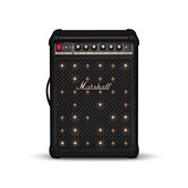 Marshall Bromley 450 altoparlante portatile e per feste Altoparlante portatile stereo Nero, Ottone 80 W